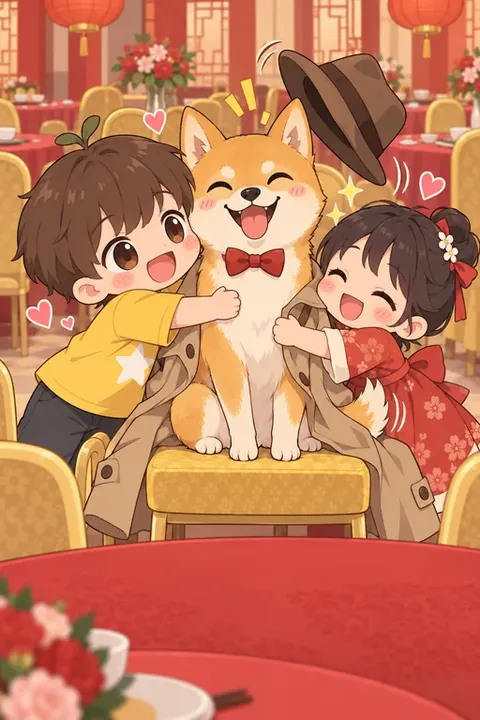 神秘嘉宾揭晓:原来是柴犬