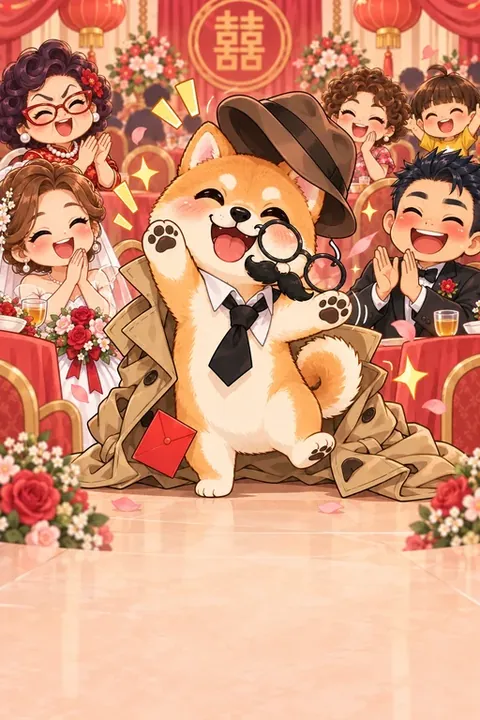 神秘人揭盅:原來係柴犬